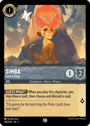 Simba - Future King (1-188) (Cold Foil)