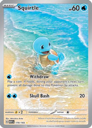 Squirtle (MEW-170) (Holofoil)