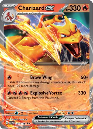 Charizard ex (MEW-006) (Holofoil)