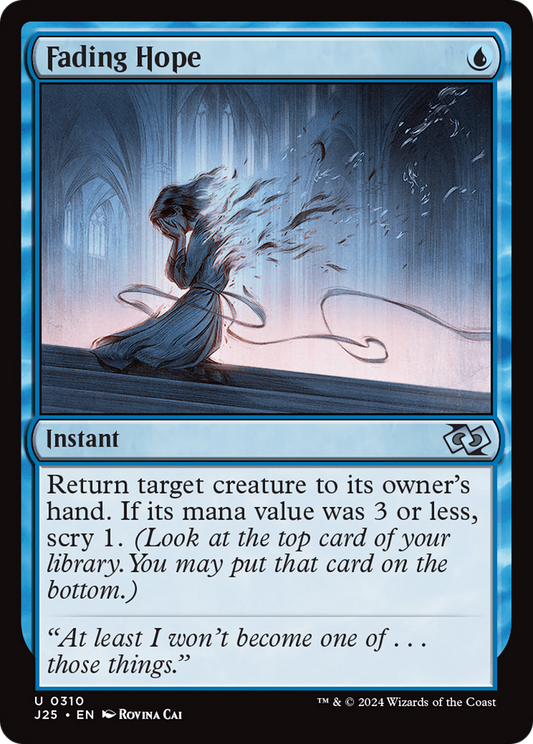 Fading Hope (J25-310)