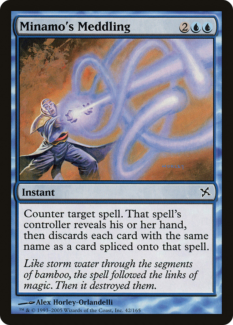 Minamo's Meddling (BOK-042) (Foil)