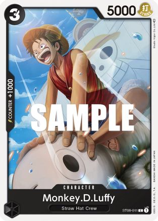 Monkey.D.Luffy (011) (ST08-011)