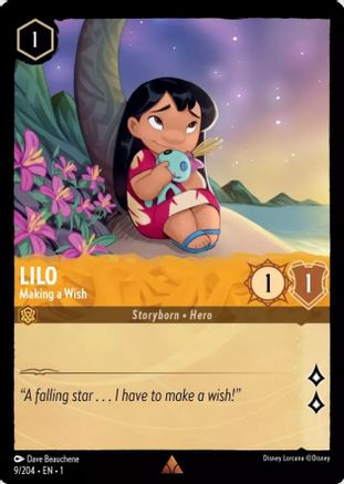Lilo - Making a Wish (1-009) (Cold Foil)