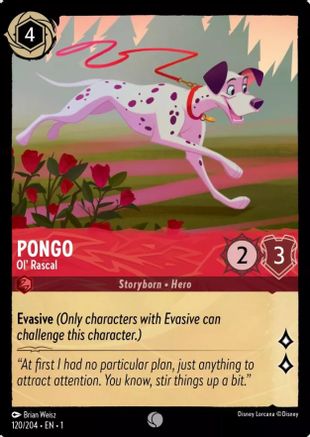Pongo - Ol' Rascal (1-120) (Cold Foil)