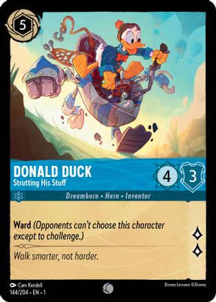 Donald Duck - Strutting His Stuff (1-144) (Cold Foil)