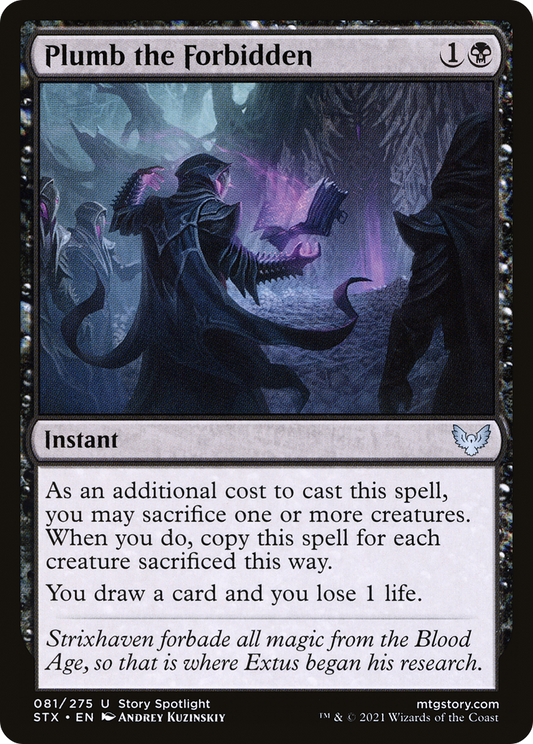 Plumb the Forbidden (STX-081) (Foil)