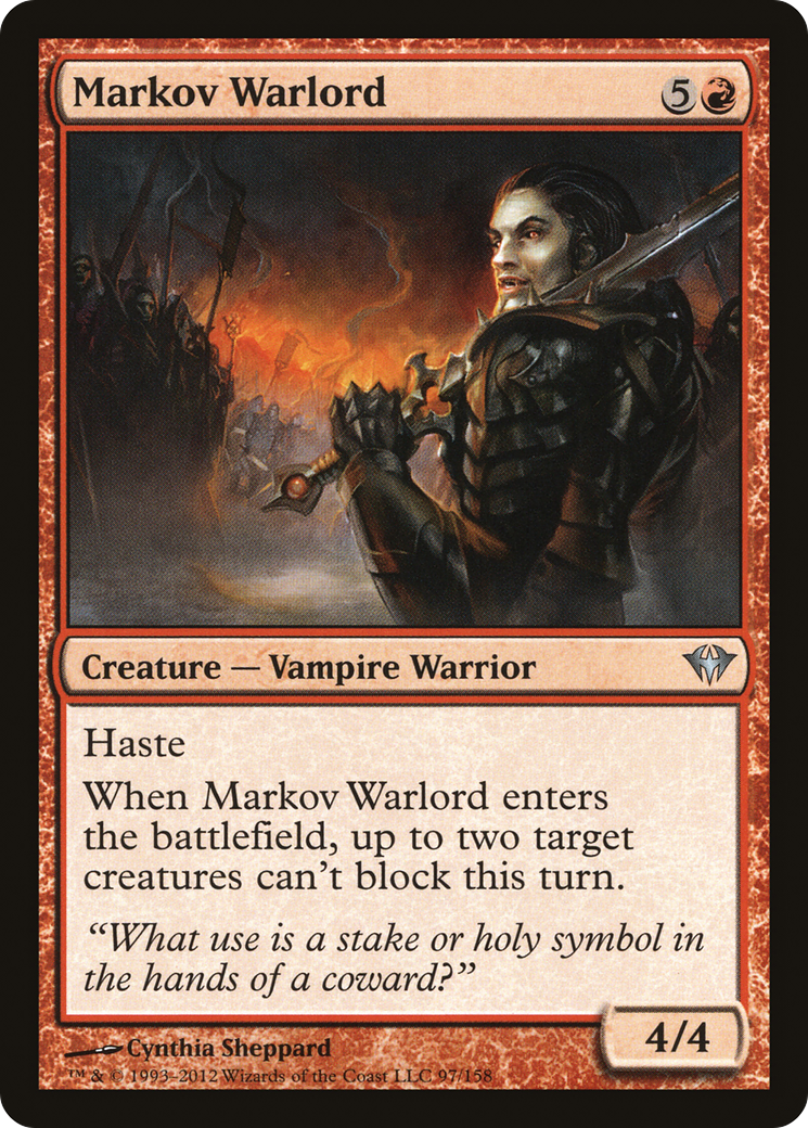 Markov Warlord (DKA-097) (Foil)