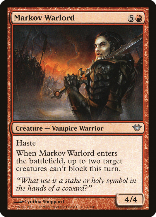 Markov Warlord (DKA-097) (Foil)