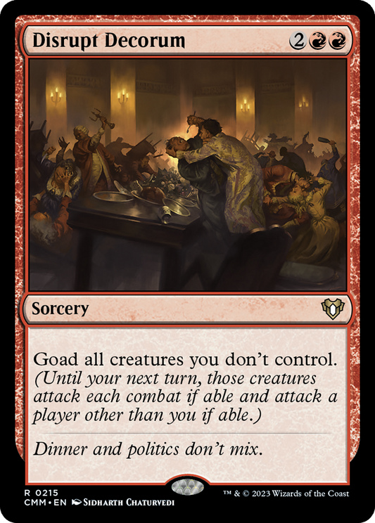 Disrupt Decorum (CMM-215)
