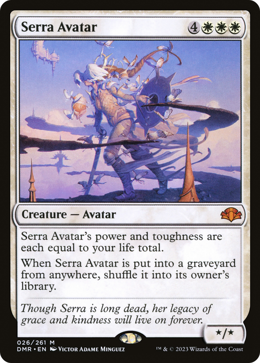 Serra Avatar (DMR-026) (Foil)