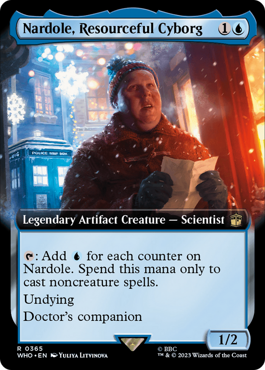 Nardole, Resourceful Cyborg (WHO-365) (Extended Art) (Foil)