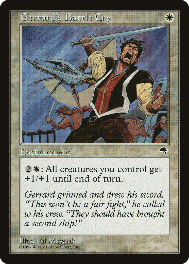 Gerrard's Battle Cry (TMP-021)