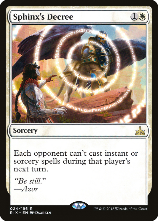 Sphinx's Decree (RIX-024)