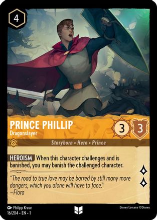 Prince Phillip - Dragonslayer (1-016) (Cold Foil)