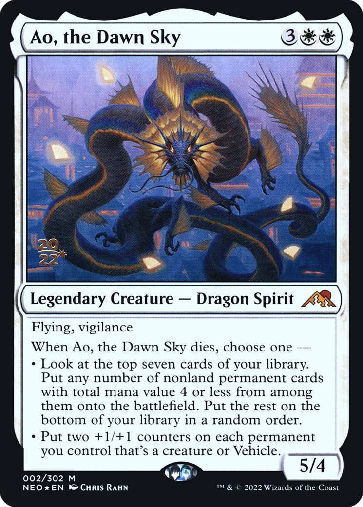 Ao, the Dawn Sky (PRE-02S) (Foil)