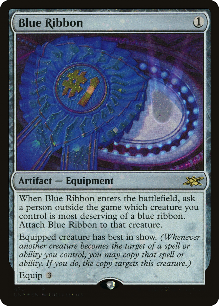Blue Ribbon (UNF-470) (Galaxy Foil)