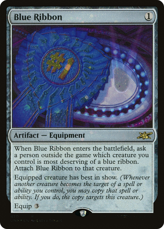 Blue Ribbon (UNF-470) (Galaxy Foil)