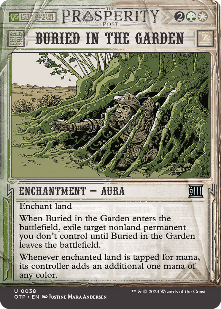 Buried in the Garden (OTP-038) (Showcase) (Borderless)