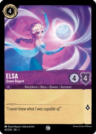 Elsa - Queen Regent (1-040) (Cold Foil)