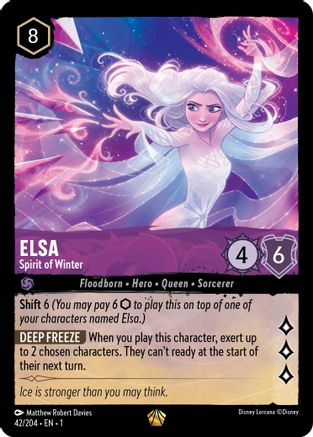 Elsa - Spirit of Winter (1-042) (Cold Foil)