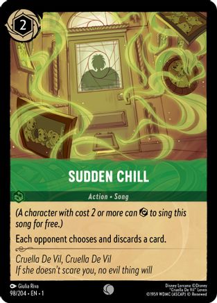 Sudden Chill (1-098) (Cold Foil)