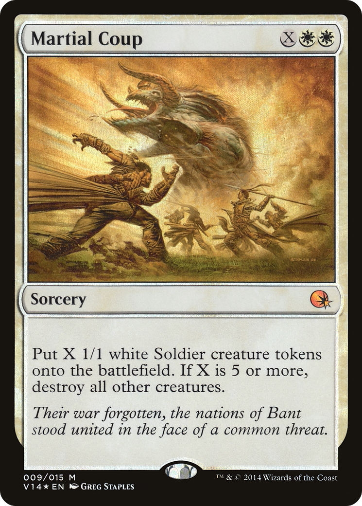 Martial Coup (V14-009) (Foil)