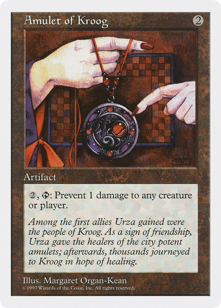 Amulet of Kroog (5ED-347)