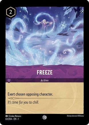 Freeze (1-063) (Cold Foil)