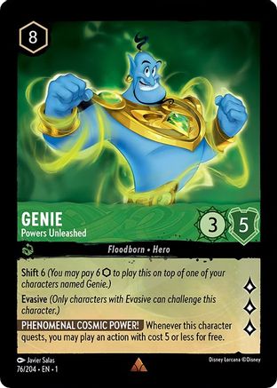 Genie - Powers Unleashed (1-076) (Cold Foil)
