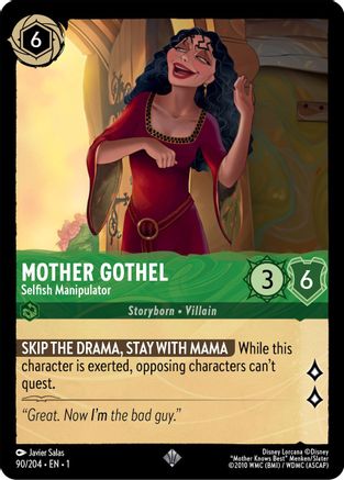 Mother Gothel - Selfish Manipulator (1-090) (Cold Foil)