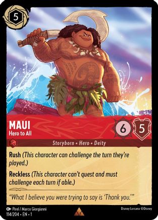 Maui - Hero to All (1-114)