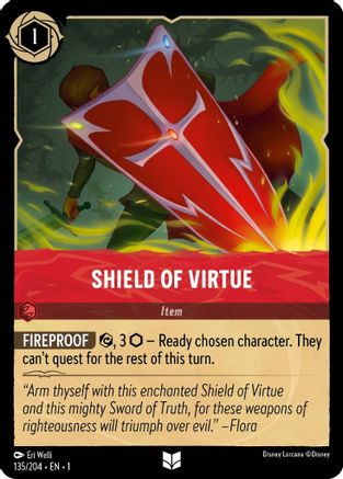Shield of Virtue (1-135) (Cold Foil)
