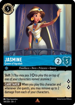 Jasmine - Queen of Agrabah (1-149) (Cold Foil)