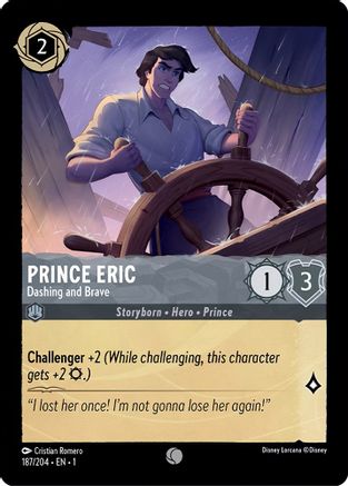 Prince Eric - Dashing and Brave (1-187) (Cold Foil)
