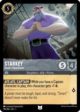Starkey - Hook's Henchman (1-191) (Cold Foil)