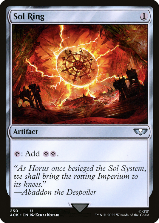 Sol Ring (40K-250)