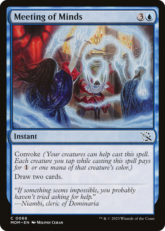 Meeting of Minds (MOM-066) (Foil)