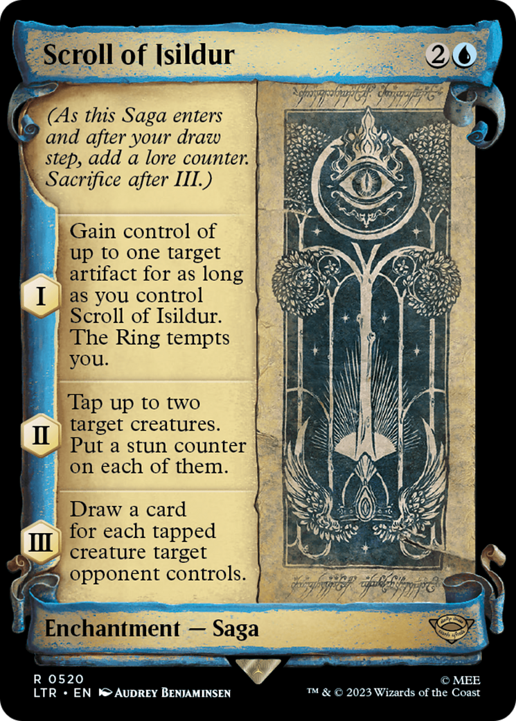 Scroll of Isildur (LTR-520) (Showcase) (Scroll)