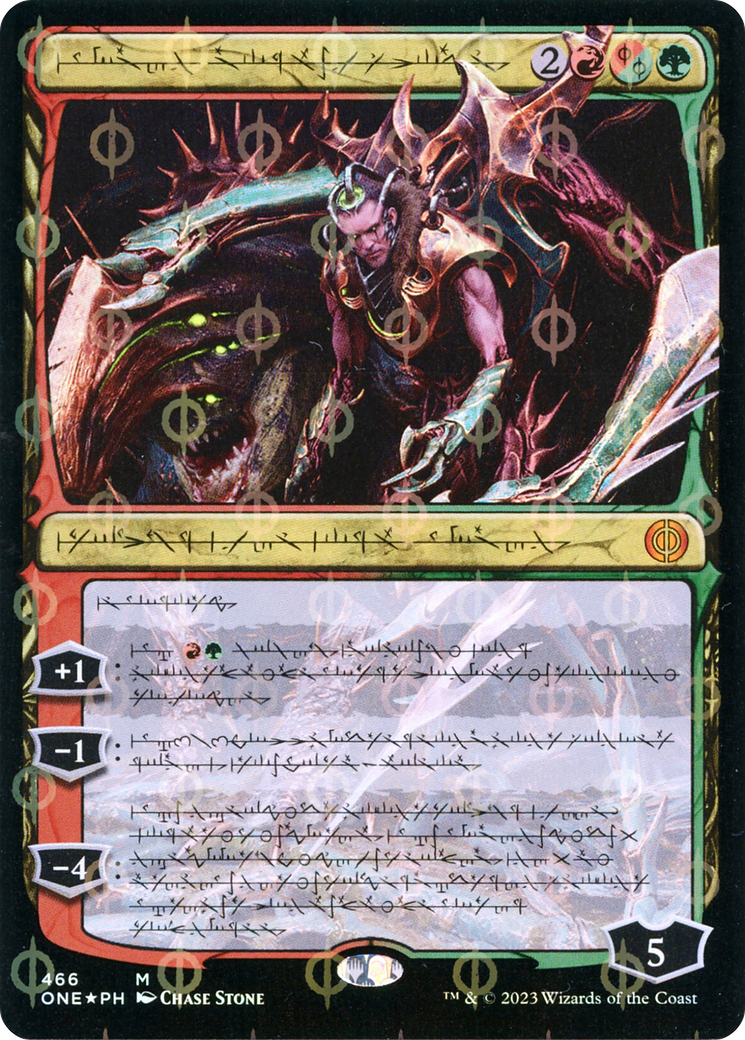 Lukka, Bound to Ruin (ONE-466) (Showcase) (Compleat Foil)