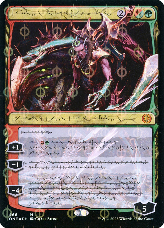 Lukka, Bound to Ruin (ONE-466) (Showcase) (Compleat Foil)