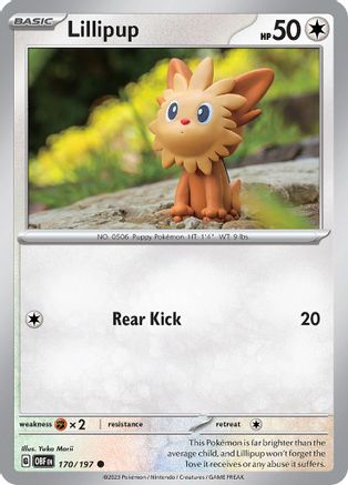 Lillipup (OBF-170) (Reverse Holofoil)