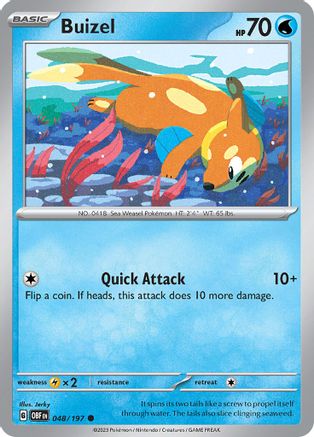 Buizel (OBF-048)