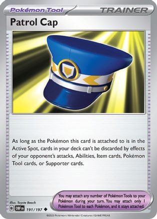 Patrol Cap (OBF-191) (Reverse Holofoil)