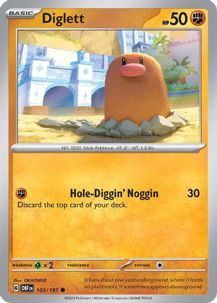 Diglett (OBF-103)