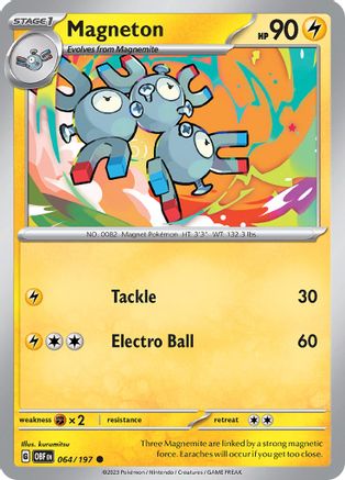 Magneton (OBF-064) (Reverse Holofoil)