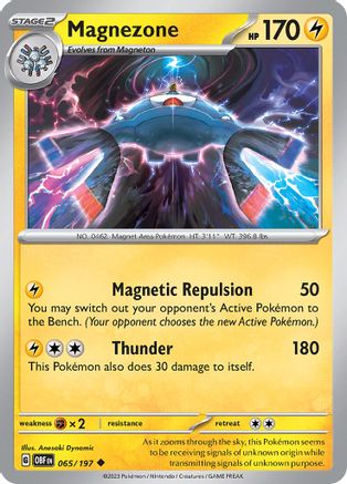 Magnezone (OBF-065) (Reverse Holofoil)