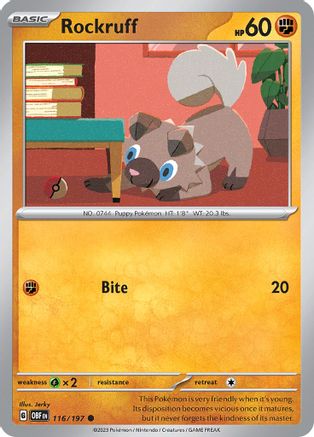 Rockruff (OBF-116)