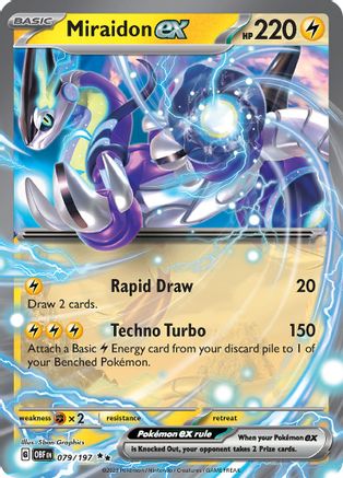 Miraidon ex (OBF-079) (Holofoil)