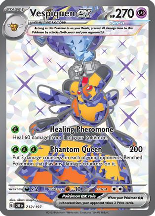 Vespiquen ex (OBF-212) (Holofoil)