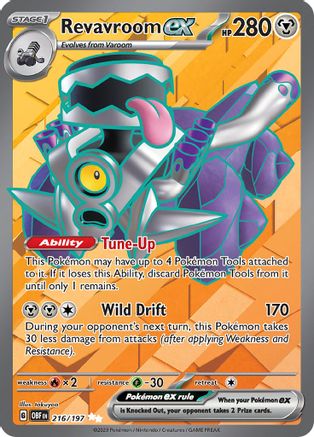 Revavroom ex (OBF-216) (Holofoil)